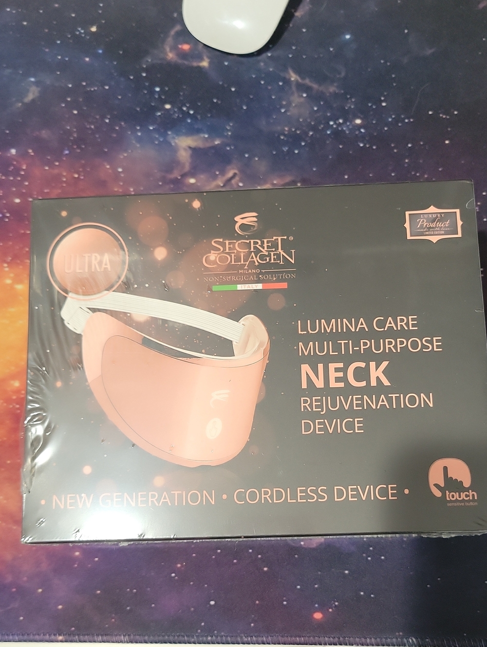 Lumina Care Neck Rejuvenation Device - Pink
